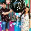 Gender reveal ballon 80cm, luxe pakket