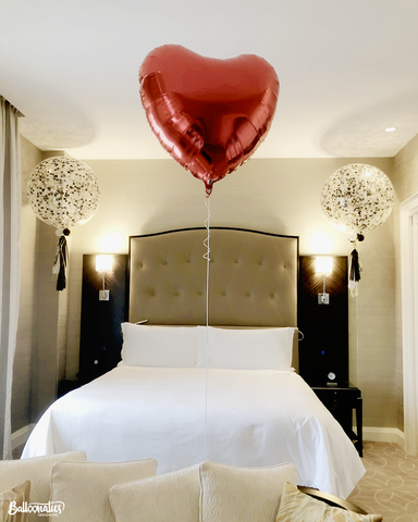 Alternative view of XXL 90cm hart ballon