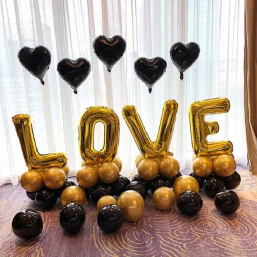 Alternative view of LOVE ballon showdecoratie