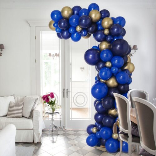 Organic Royal-navy balloonwave