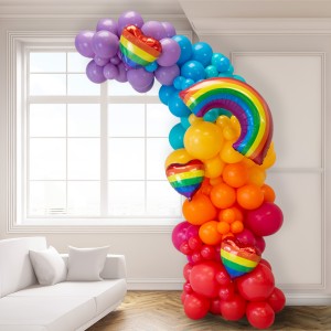 Alternative view of Organic Rainbow Balloonwave