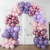 Organic Purple-pink ballonboog