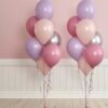 Helium ballon set Luxe Rosewood storm  per tros